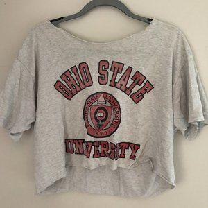 Ohio State DIY Cropped Tee